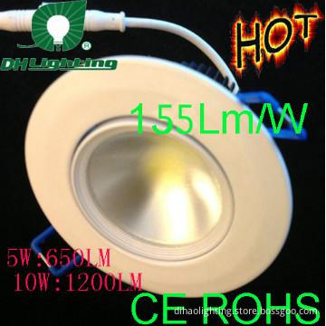 New Design155lm/W COB Dimmable10WLED Ceiling light downlight Bulb Lamp